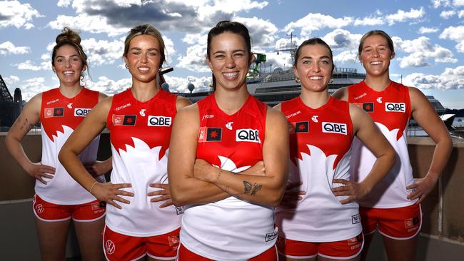 The Swans are hopeful of getting their first AFLW win this season. Picture: Phil Hillyard