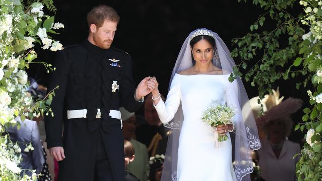 There was plenty of drama behind the scenes of Harry and Meghan’s wedding. Picture: Jane Barlow - WPA Pool/Getty Images