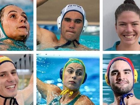 Some of the rising stars of water polo from across Australia.