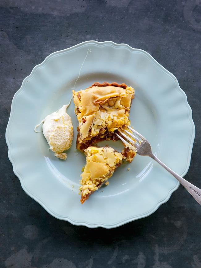 Candied peel tart