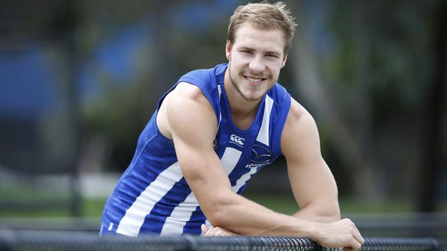 Ben McKay wants to repay the faith shown in him by North Melbourne. Picture: David Caird