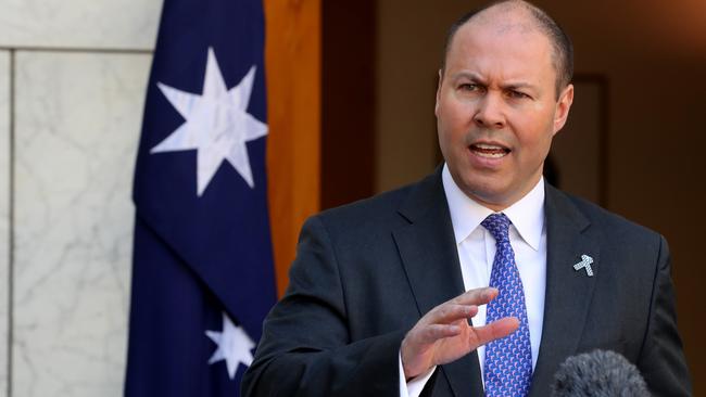 Treasurer Josh Frydenberg says NSW has done an ‘outstanding’ job during the COVID-19 pandemic. Picture: Adam Taylor