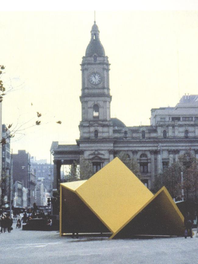 Vault artwork was installed as the centrepiece for City Square.