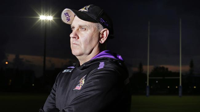 Craig Ingebrigsten has left the Falcons coaching post after three years, with Eric Smith stepping in. Picture: Lachie Millard