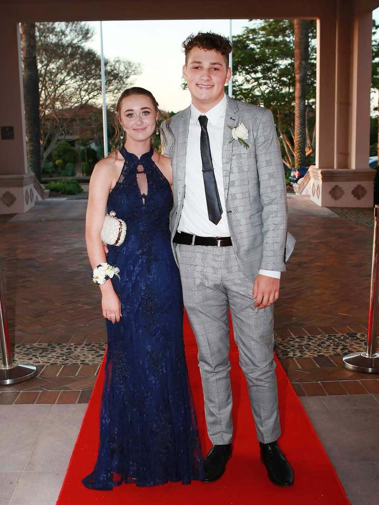 17th October 2020, Harvey Soden, Courtney Newport from Rivermount College attend their year 12 formal at Links hope Island Photo Paul Stevens SMP Images