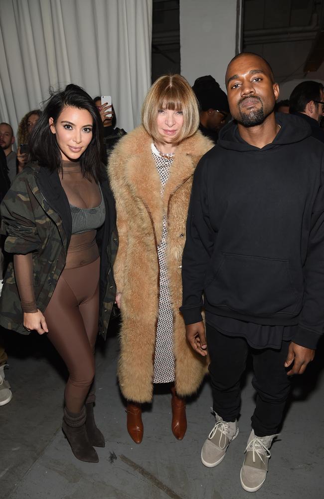 With a celebrity front row, Kanye West rolls out Yeezy shoes