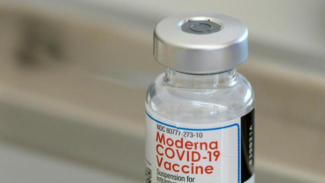 Moderna is working on a triple shot vaccine. Picture: AFP