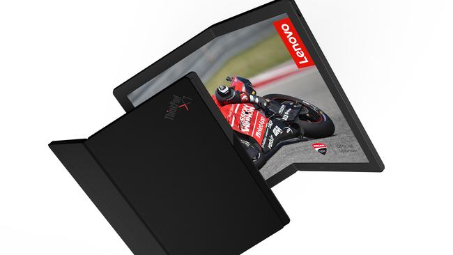 Lenovo have unveiled the world's first foldable PC. Picture: Lenovo