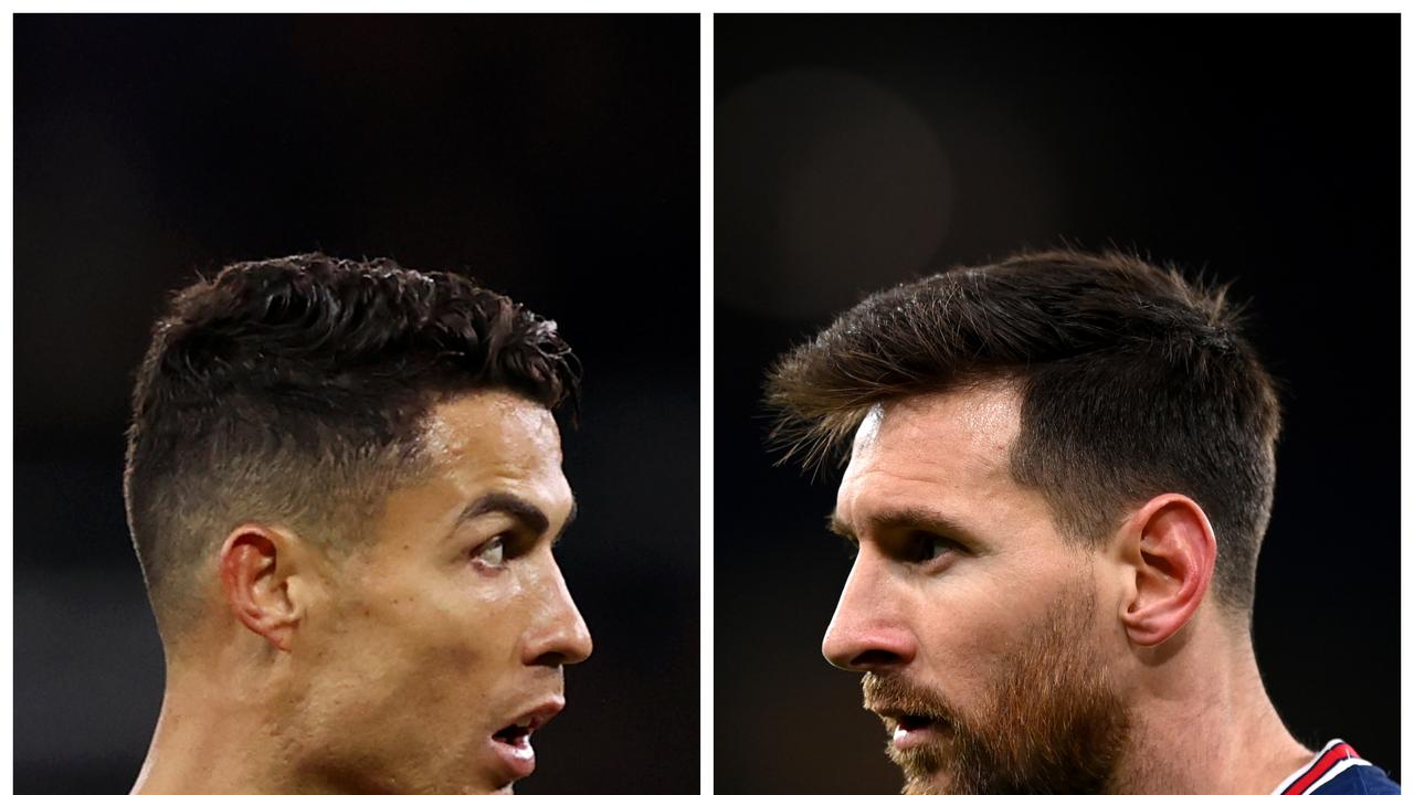 Cristiano Ronaldo and Lionel Messi.