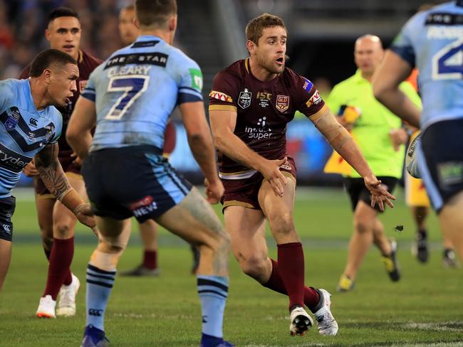 Steady … Andrew McCullough had a strong debut, but he’s not Cameron Smith. Pic: Adam Head