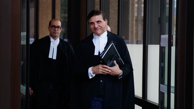 Arthur Moses is again representing Mr Roberts-Smith in his retrial bid. Picture: NewsWire / Nikki Short