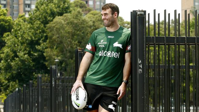 South Sydney Rabbitohs player Mark Nicholls at Redfern Oval. Picture: John Appleyard.