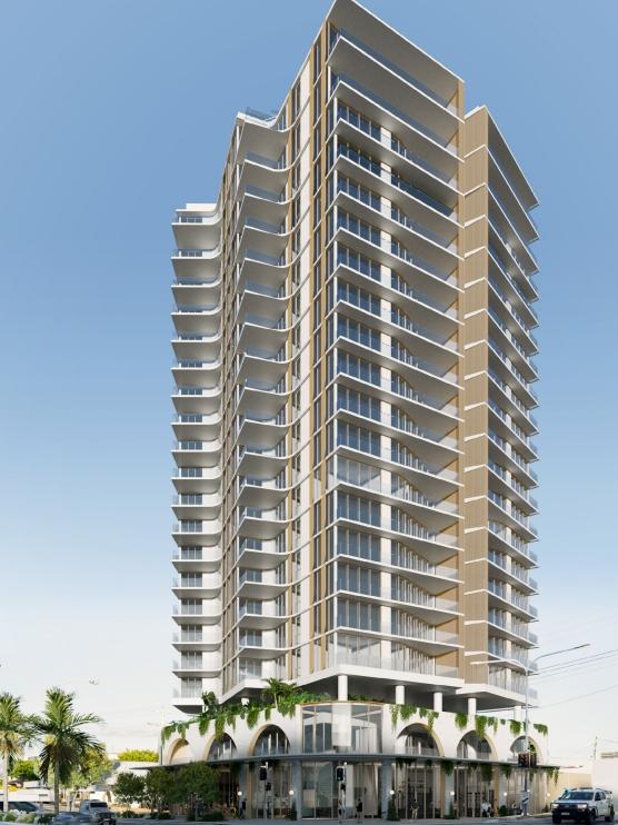 The 21-level tower by Changfa for Palm Beach.