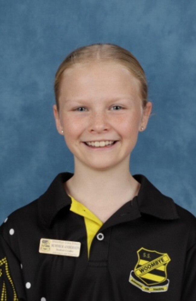 Woombye State School 2023 School Captain, Summer Anderson.