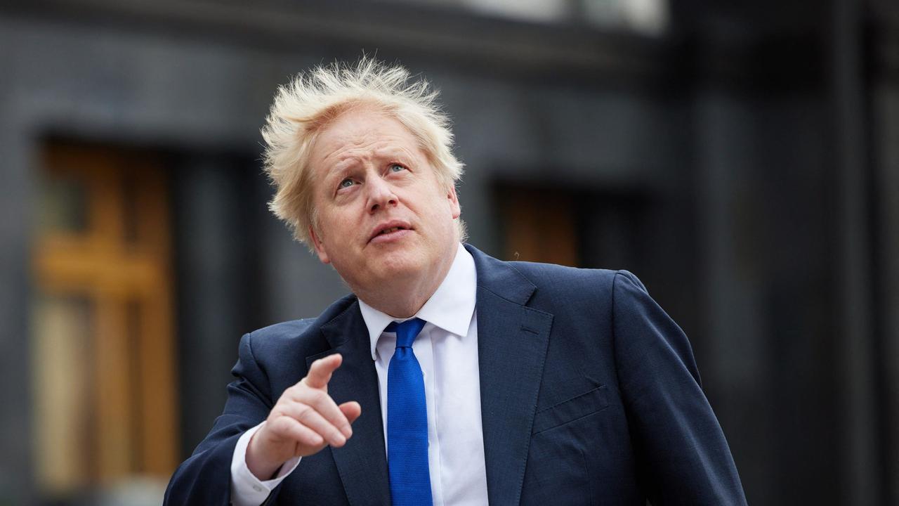 Boris Johnson has been fined for breaching lockdown rules. (Photo by Stringer / UKRAINIAN PRESIDENTIAL PRESS SERVICE / AFP)