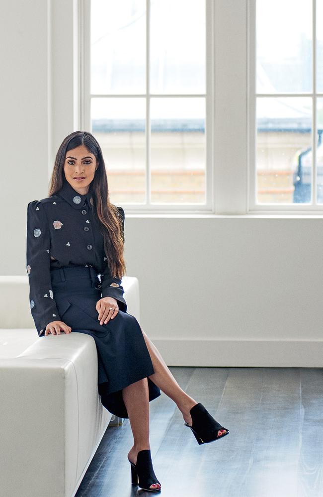 The former corporate consultant gave up her business suits for a more creative life working on a fitness app — and the gamble paid off. Picture: Philip Sinden for Vogue Australia