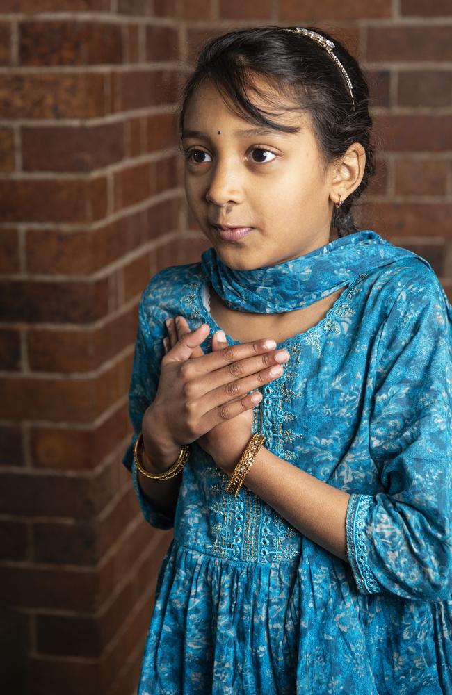 Maya Venkatesh of Toowoomba Anglican School as a concert performer for a speech and drama section of the 78th City of Toowoomba Eisteddfod at The Empire, Monday, July 29, 2024. Picture: Kevin Farmer