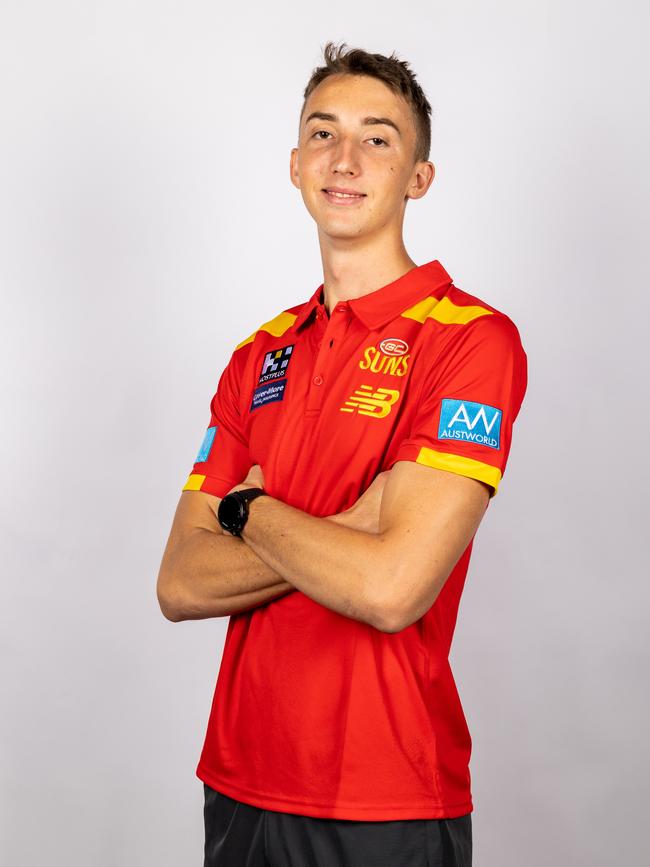 The Gold Coast Suns have added Sandy Brock to the club's rookie list as an Academy preselection. Picture: Suns Media