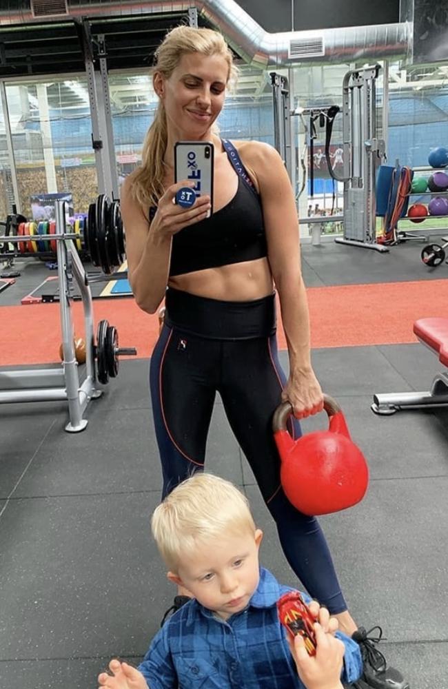 The fitness influencer has been open about her health struggles. Picture: Instagram/Tiffiny Hall.