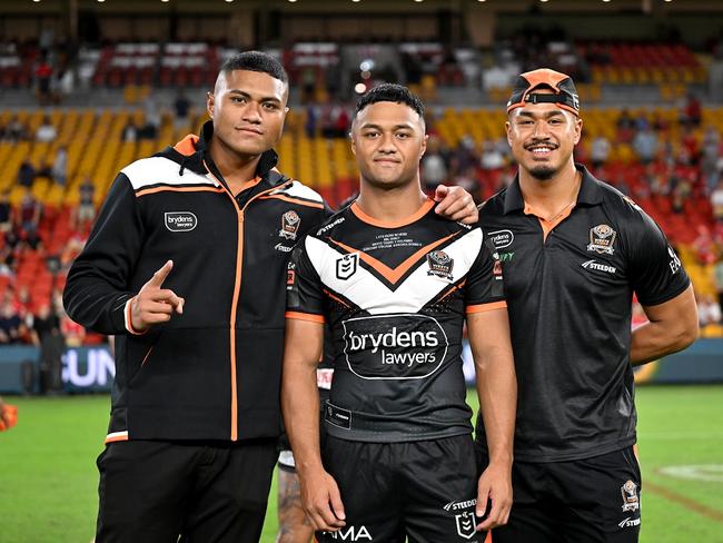 Wests Tigers Fainu brothers. Picture: Supplied