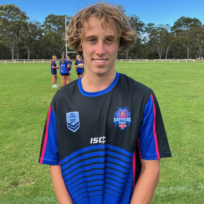 Kai Bolton of the Sapphire Coast Touch Football Association. Picture: Supplied