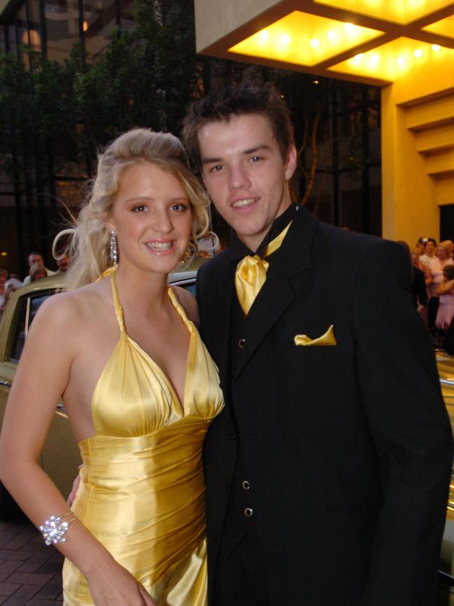 OCTOBER 01, 2005: News. Reporter: Katrina Jones. Emmanuel College formal at the Gold Coast International Hotel. Stephanie Gordon and John Fife. PicJodie/Richter