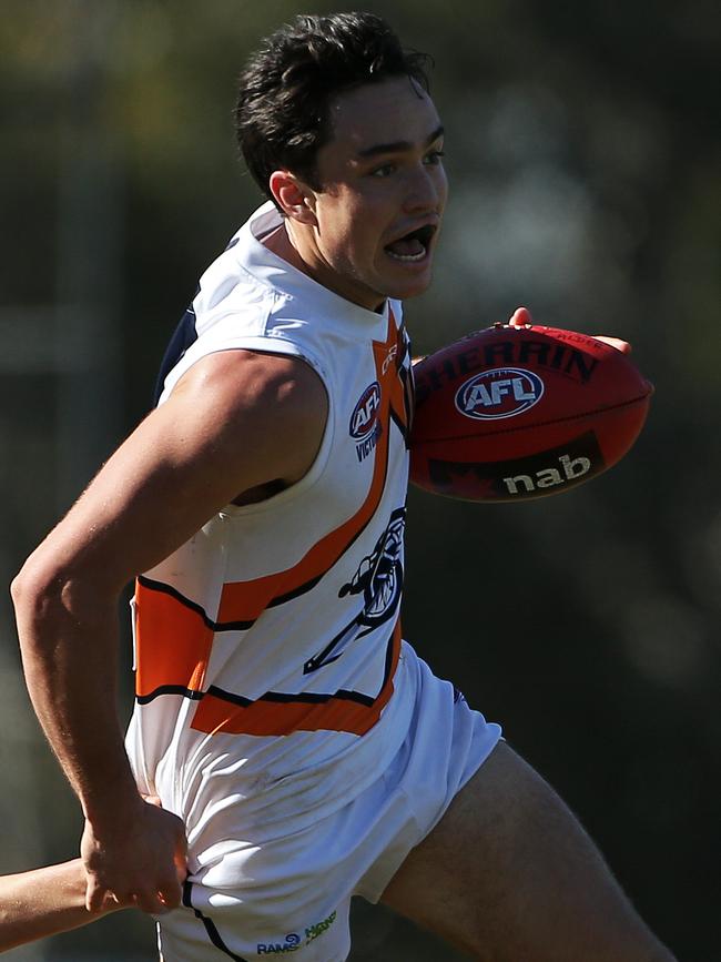 Harrison Minton-Connell in action for Calder Cannons.