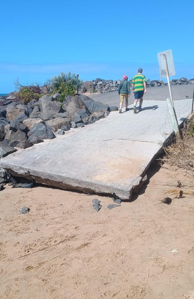 Those feeling inclined to get to a Bellarine beach have been hit with a new challenge. Picture: Facebook