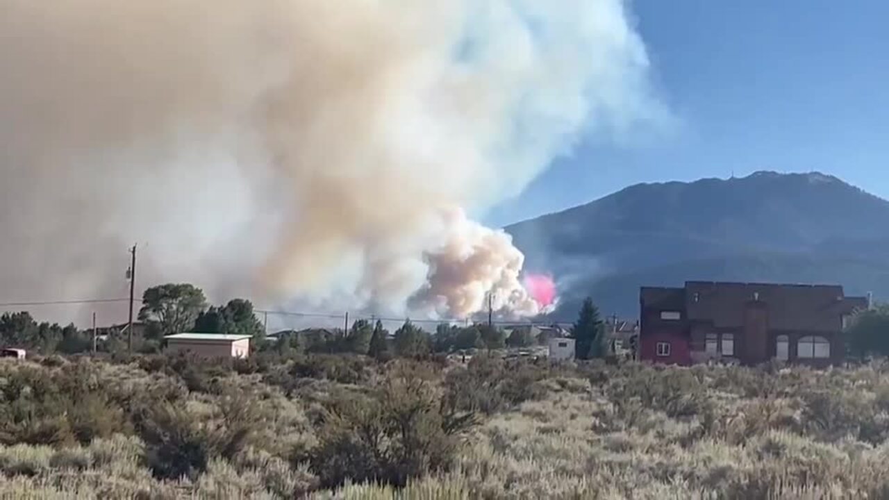 Evacuation Orders in Place as Davis Fire Burns Uncontained Near Reno ...