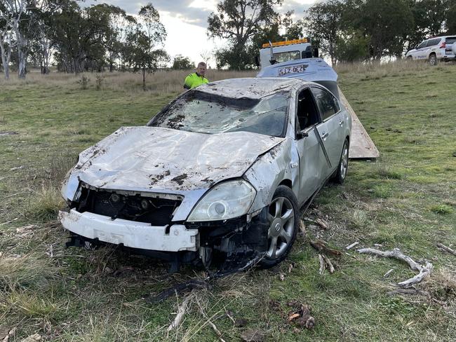 Fishermen catch more than expected as car found in dam