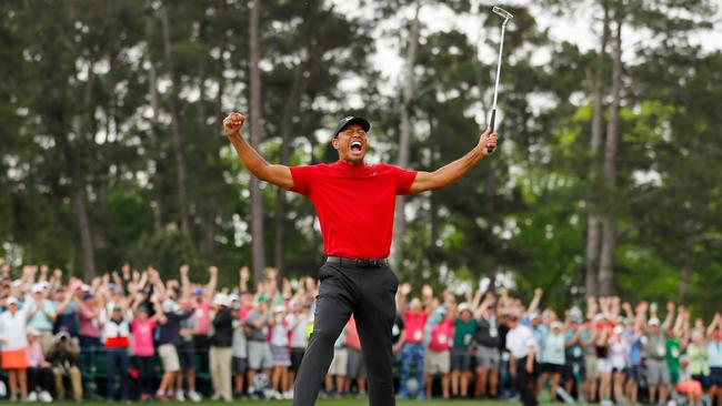 Tiger Woods was named in the Time 100 list of the most influential people in the world. Picture: Getty Images/AFP