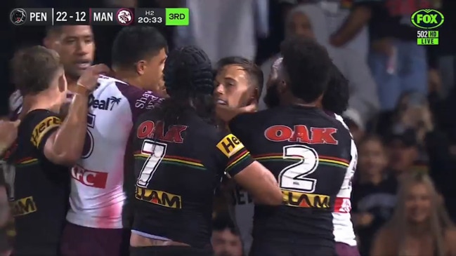 Controversial try divides NRL amid Luai-Brook scrap