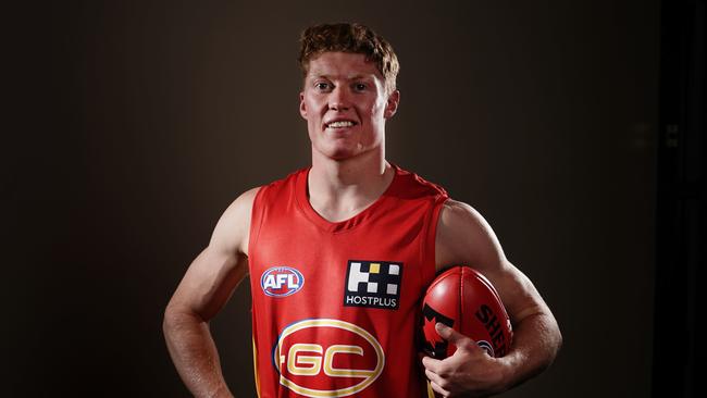 Gold Coast took boom junior Matthew Rowell with pick No. 1 in the draft.