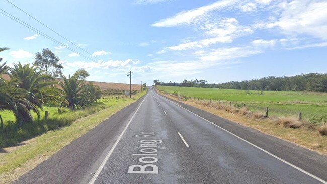 Paul Robinson was busted speeding along Bolong Rd, Shoalhaven Heads.