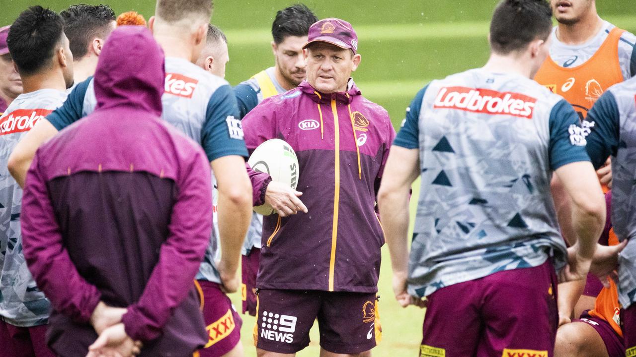 Broncos coach Kevin Walters has said Anthony Milford won’t be at Brisbane beyond this season. Picture: Richard Walker