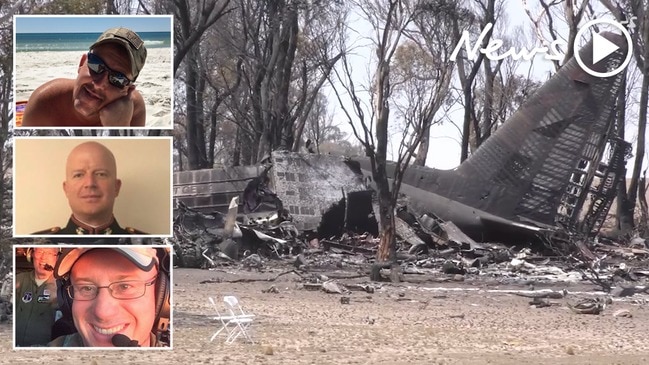 Three killed in air tanker crash