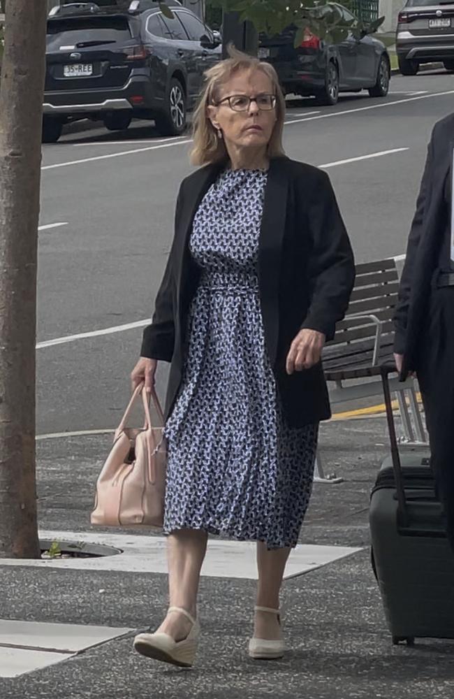 Dr Robyn Mary James arrives at Ipswich courthouse on Thursday. Picture: Grace Koo