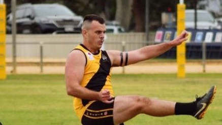 Jamie Wegener has helped Southern Eagles to become a flag contender this year. Picture: Southern Eagles Football League