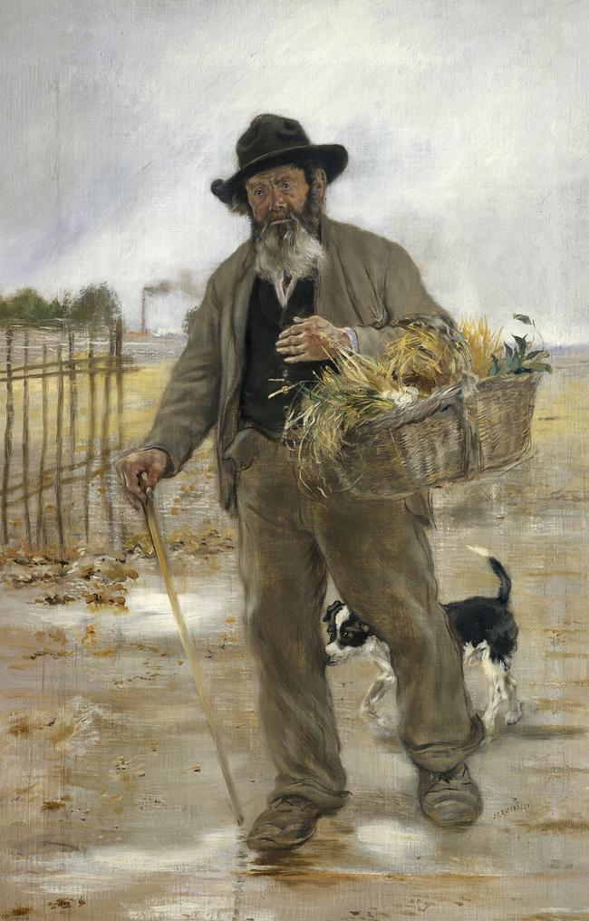 Garlic seller by Jean-François Raffaëlli (about 1880). Picture: Museum of Fine Arts, Boston