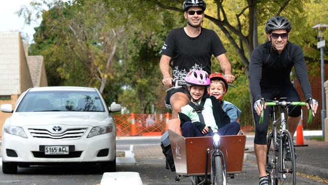 The Frome Street bikeway has become embroiled in controversy again.