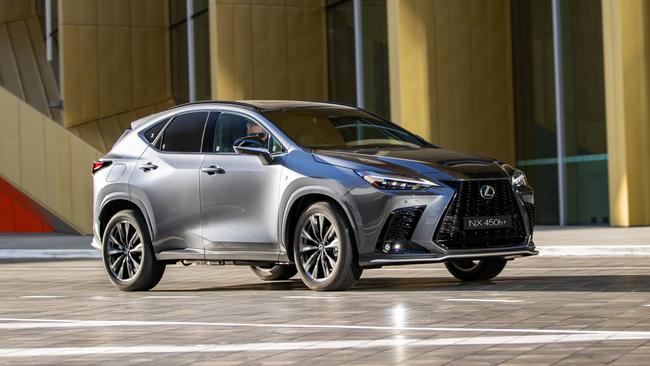 The Lexus NX450h+ F Sport