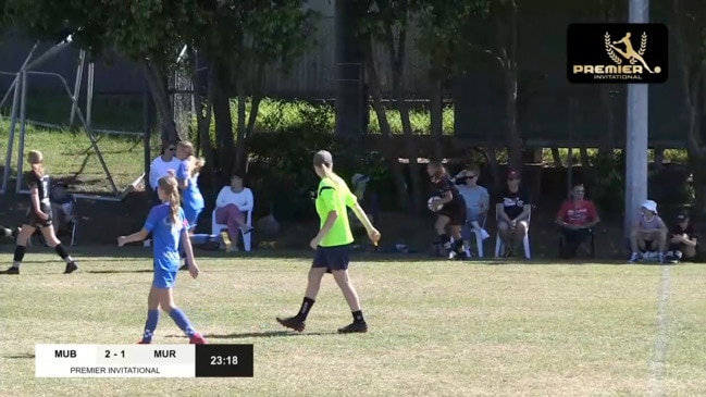 REPLAY: Premier Invitational - Gold Coast Football - Magic United Blue vs Magic United Red (U12/13 Girls)