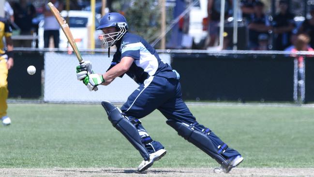 Bryce Stuart in action for Hoppers Crossing. Picture: David Caulfield