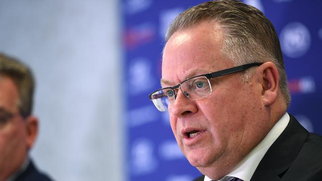 Head of Leagues Greg O’Rourke said FFA has a contingency plan to relocate teams the Queensland if the COVID-19 crisis worsens in NSW. Picture: AAP