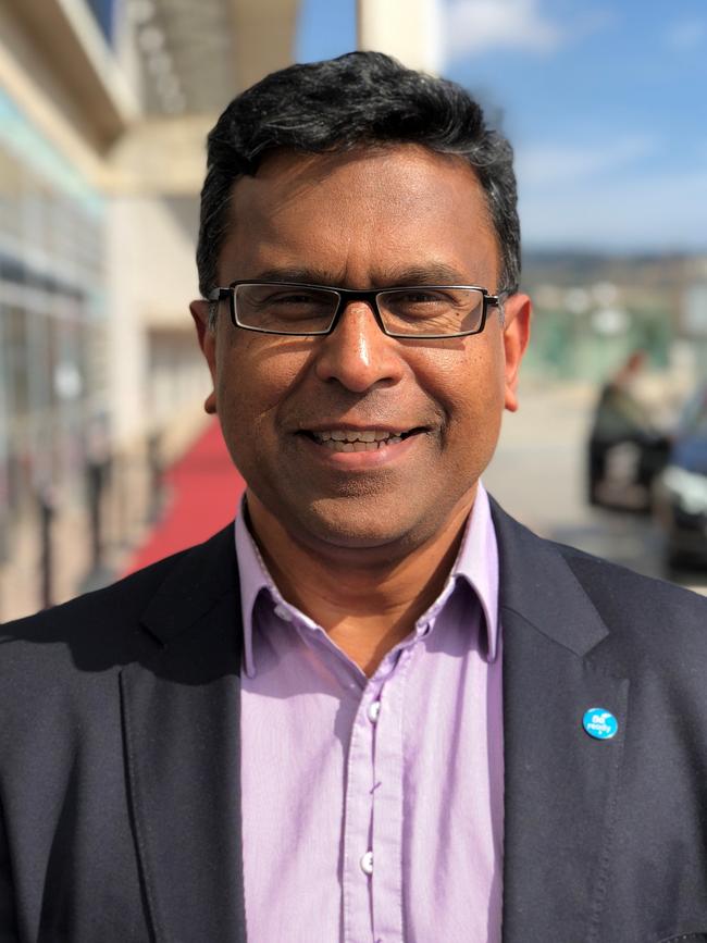 Telstra network engineering executive Channa Seneviratne.