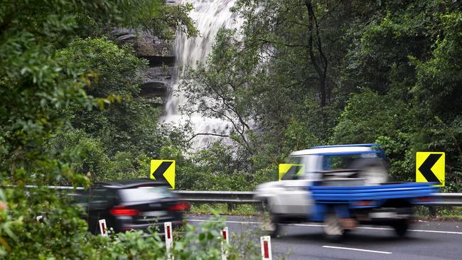 The Central Coast Highway recorded 12 deaths from 2015 to 2020. Picture: Troy Snook