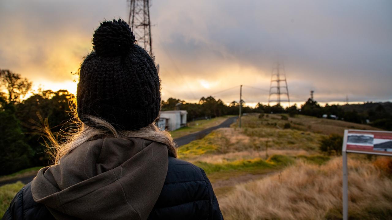 The frosty Bunya Mountains during a major cold snap on July 13, 2022. Picture: Dominic Elsome