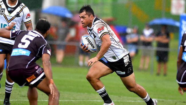 Karmichael Hunt has been playing for Souths Logan. Picture: John Gass