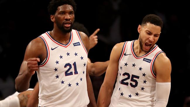 Ben Simmons and Joel Embiid will spearhead the 76ers NBA title push.