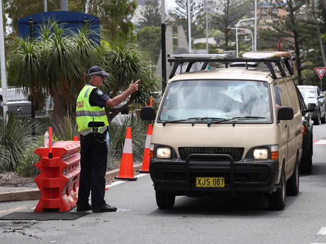 Queensland’s border stops will be rolled back from Saturday morning. Picture Glenn Hampson